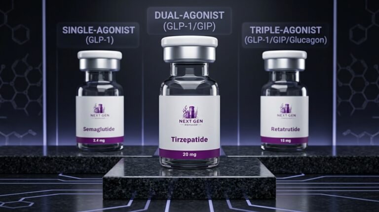 Semaglutide vs Tirzepatide vs Retatrutide: What Researchers Actually Need to Know 1 Semaglutide vs Tirzepatide vs Retatrutide